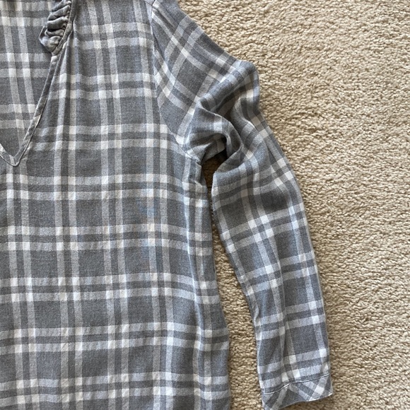 Anthropologie Cloth & Stone Plaid Shirt - Picture 4 of 8